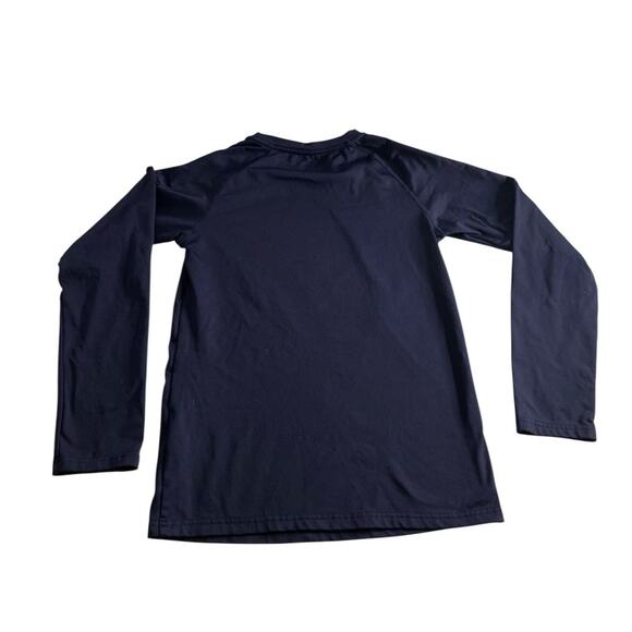 Minimalist Activewear Navy Long Sleeve Performance Shirt Devoropa Large - Picture 6 of 6